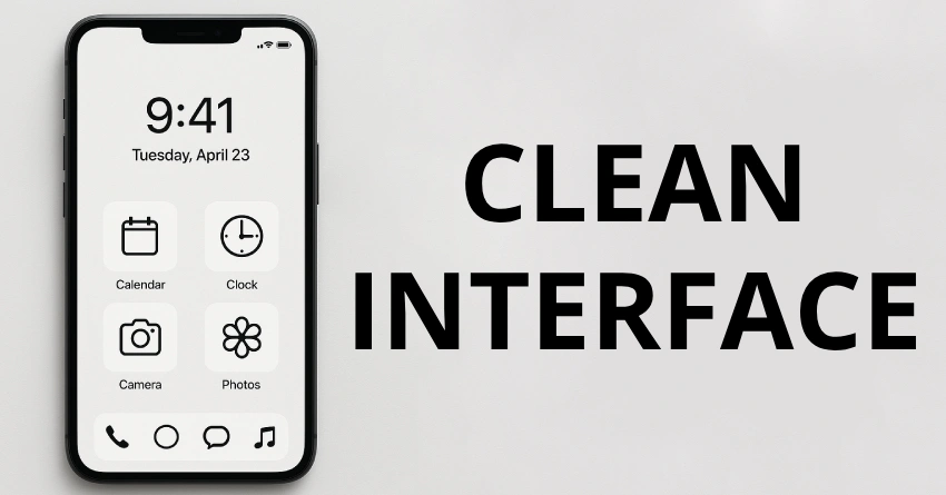 Customize Your Mobile for a Clean Interface