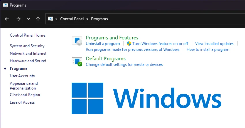 How to Uninstall Programs on Windows via Control Panel (Step-by-Step)