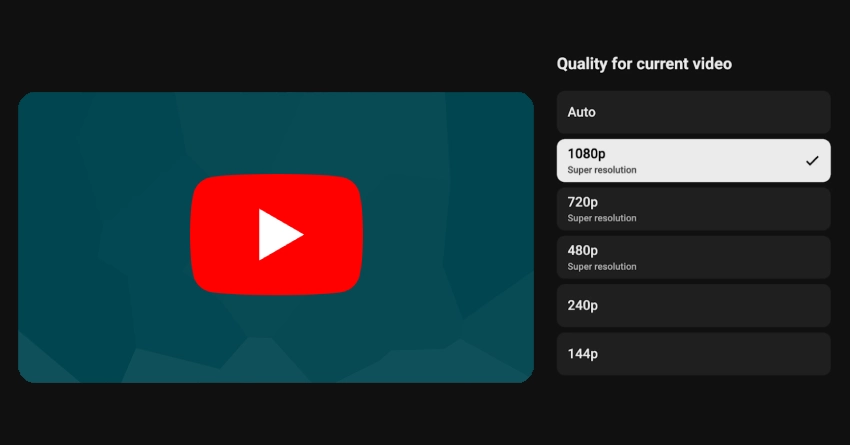 YouTube Adds AI Upscaling to Improve Video Clarity