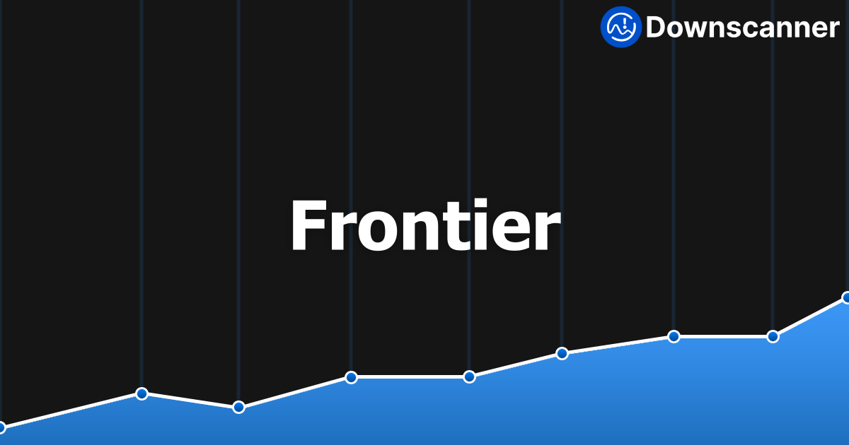 Is Frontier Down Right Now? Live Outage Reports & Status