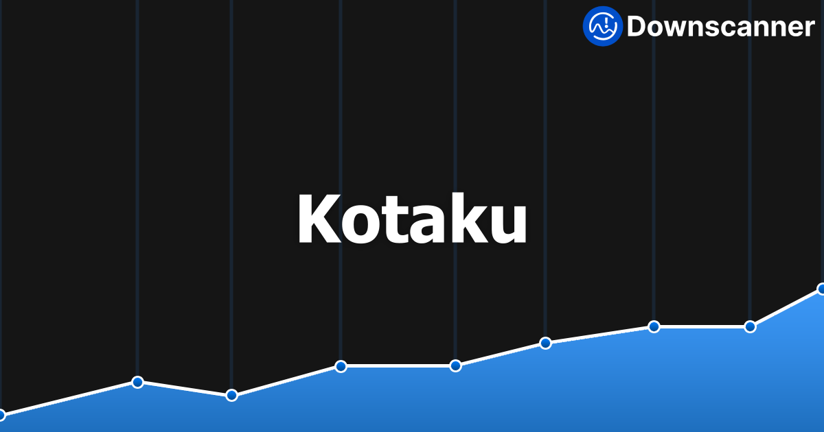 Kotaku Outage Map - Live User Reports