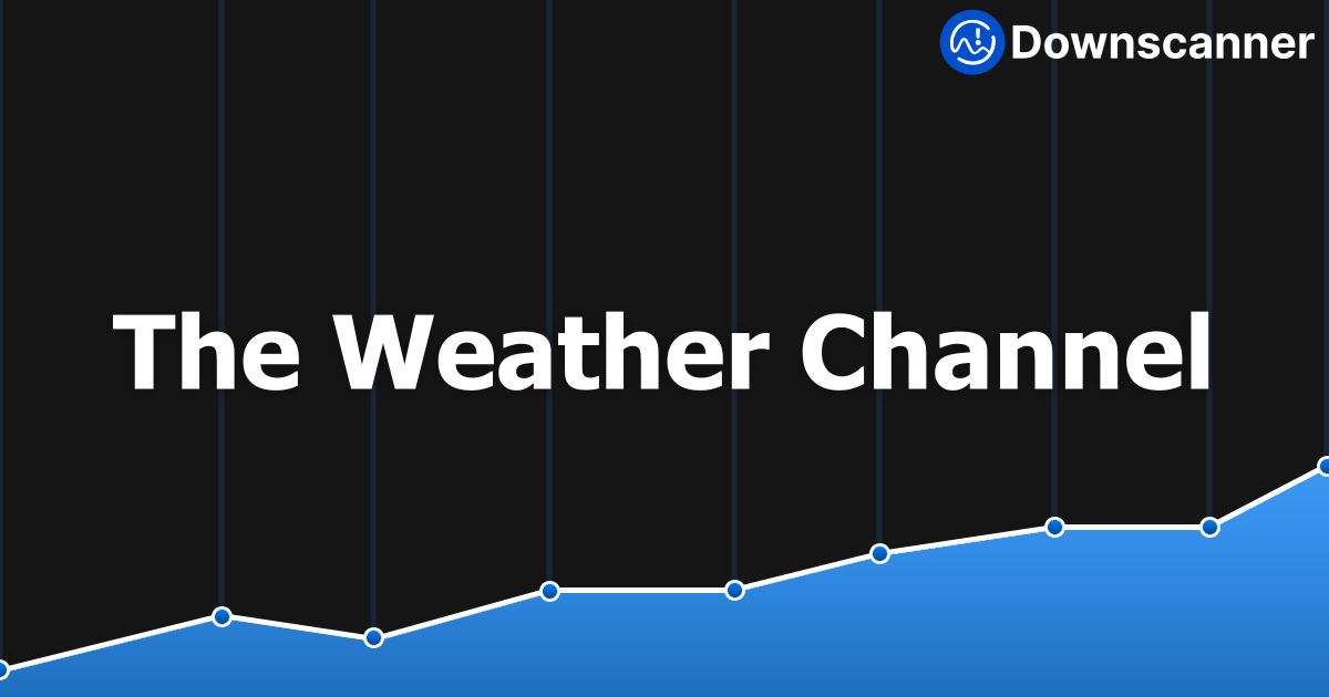 Is The Weather Channel Down Right Now? Live Outage Reports & Status
